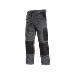 Canis Radne pantalone do struka phoenix cefeus sivo-crne, vel.62 ( 54486 )