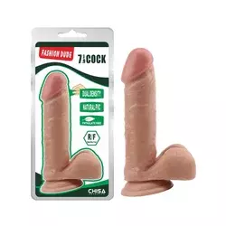 Dildo Fashion Dude, 19.5cm, Boja kože