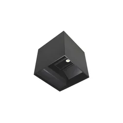 LED spoljašnje zidno svetlo KREON 2xLED/3W/230V IP54 4000K crno