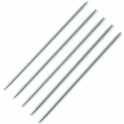 PRYM Double-Pointed And Glove Knitting Needles 20cm / 4,5mm Pearl Grey