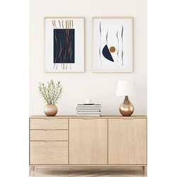Wallity Uramljena slika Huhu108, 35x50 cm , 2 dela