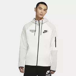 Nike M NSW FLC FZ TOP GX AP, muška majica, bijela DM6548