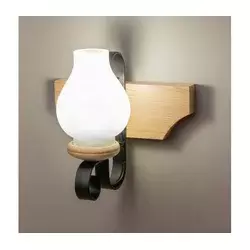 Brilagi - Zidna lampa QUEEN 1xE14/40W/230V hrast
