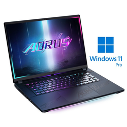 AORUS MASTER 16 BXH 16 inch QHD+ OLED 240Hz 500nits Core Ultra 9 275HX 32GB 1TB SSD GeForce RTX 5070 Ti 12GB RGB Backlit Win11Pro gaming laptop