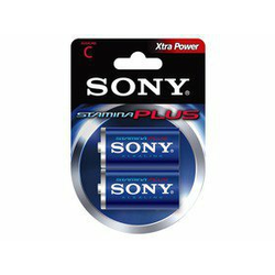 Sony Plus alkalna baterija, C, 2 kosa