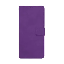 Maska za telefon LEATHER LUX FLIP za Samsung A35, Ljubičasta