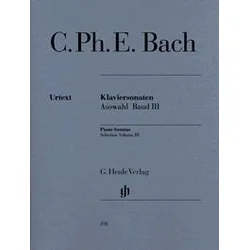 BACH note C.PH.E:KLAVIERSONATEN BD.3