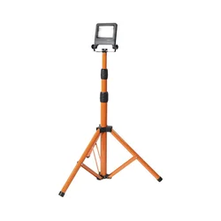 Osram - LED reflektor sa stativom TRIPOD LED/20W/230V 4000K IP65 narandžaste boje