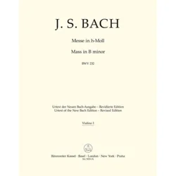 BACH J.S.:MASS IN B MINOR BWV 232 VIOLINO I