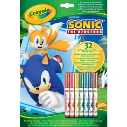 Crayola: Sonic zvezek aktivnosti