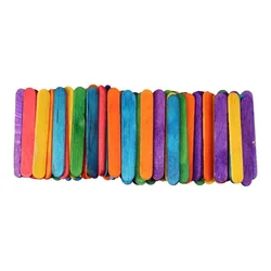 Junior Štapići Crafty deco, 100 komada, Šareni
