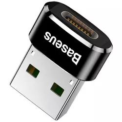 Baseus ADAPTER USB MUSKI NA Type-C ZENSKI CRNI CAAOTG-01