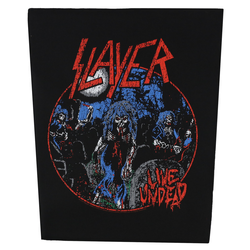 Našitek (velik) SLAYER - LIVE UNDEAD - RAZAMATAZ - BP1235