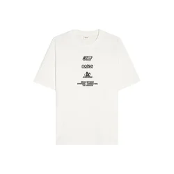 Bershka Majica črna / bela