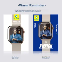 Lanxingxiansheng Zaštita stakla za pametni sat za Apple Watch, Plava