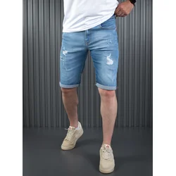 Denistar Muški šorts 100-2843, Regular, Plavi