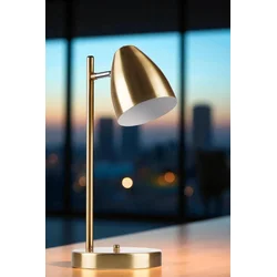 Opviq Stona lampa Frank, Zlatne boje
