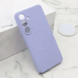 Maska VELVET TOUCH MagSafe za Samsung S931B Galaxy S25 5G/ ljubičasta