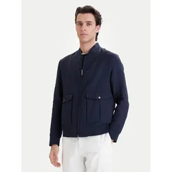 Bugatti Bomber jakna 171300-11045 Mornarsko modra Regular Fit