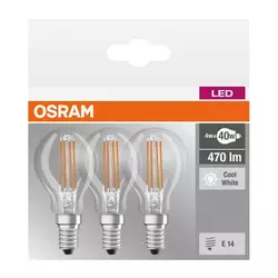 SET 3x LED sijalica BASE P40 E14/4W/230V 4000K – Osram