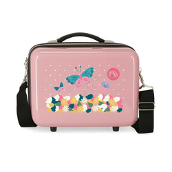 Roll road ABS beauty case orchid pink