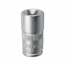 TORX KLJUČ 6,35MM UNIOR E4 NOTRANJI KROMIRAN ART. 189