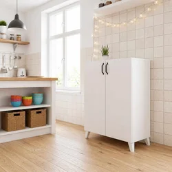 Hanah Home Multifunkcionalna komoda, Bela