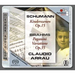 SCHUMANN:KINDERSZENEN/BRAHMS:VARIATIONS/ARRAU