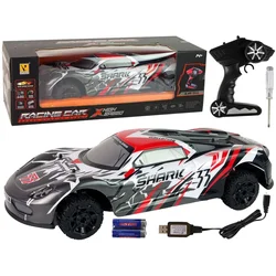 shumee Športni avto R/C 1:8 sivo bela