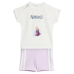 Adidas Komplet za devojčice I Dy Fro T Set JZ3553, Belo-roze