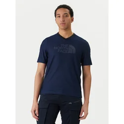 The North Face Majica Big Logo Tee NF0A3LDS Mornarsko modra Regular Fit