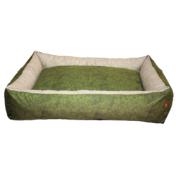 Pet Line Krevet za pse, 60x45cm, Zeleno-bež
