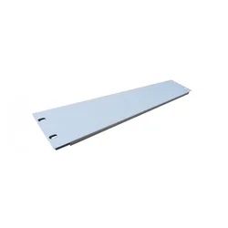 2U rack blank panel for 19 Cabinet, Gray (RAL 7035)