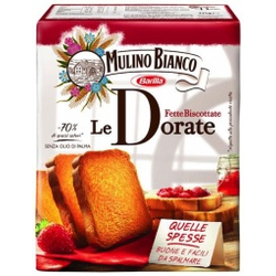 BARILLA Dvopek Mulino Bianco Fette Biscottate Dorate