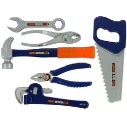 Otroški set orodja za igro MAN - modro/oranžno
