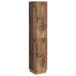 Set ormara 2 pcs Staro drvo Konstruirano drvo