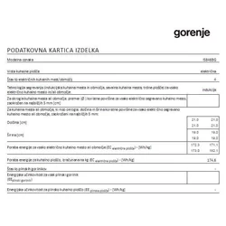 GORENJE indukcijska kuhalna plošča IS846BG
