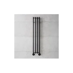 P.M.H. MO1B-RK - Električni sušač peškira MONA 93W/230V 153,3 cm IP44 crna