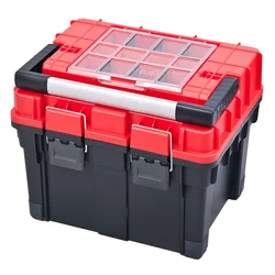 Zaboj za orodje ToolBox HD Compact 2 Carbo rdeč 65447