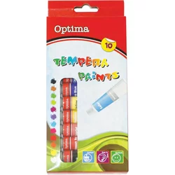 OPTIMA tempera, 10 kos, 12 ml