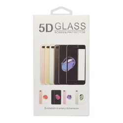 Zastitno staklo 5D FULL COVER za iPhone X/XS/11 Pro belo.