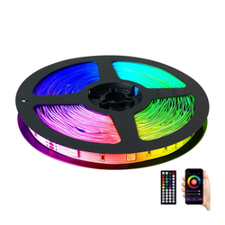 LED RGB prigušiva traka LED/14W/230V 10 m + daljinski upravljač