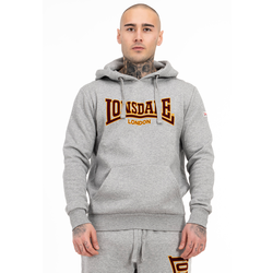 Lonsdale Mens hooded sweatshirt slim fit