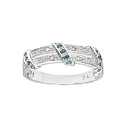DIAMANT LETERNEL Prstan srebrna