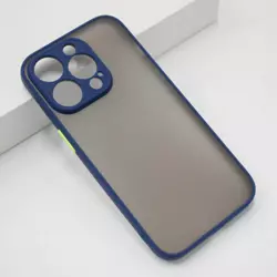 Maska Matte za iPhone 15 Pro Max plava