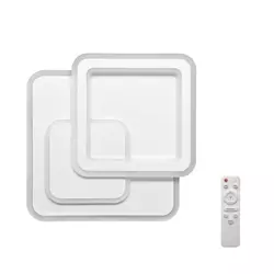 Ecolite WALP15-80W/LED - LED prigušiva plafonska svetiljka REST LED/80W/230V + daljinski upravljač