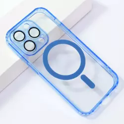 Maska Color Mag Case za iPhone 15 Pro plava