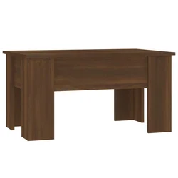Stolić za kavu smeđi hrast 79 x 49 x 41 cm konstruirano drvo