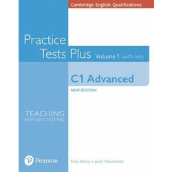 Cambridge English Qualifications: C1 Advanced Volume 1 Practice tests Plus with key