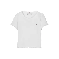 TOMMY HILFIGER Majica ESSENTIAL  bela